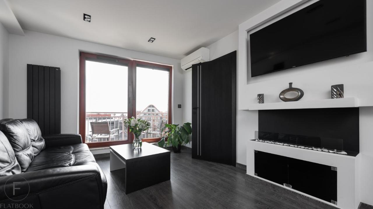 Flatbook Apartments Waterlane Island Spa With Riverview Gdansk Luaran gambar