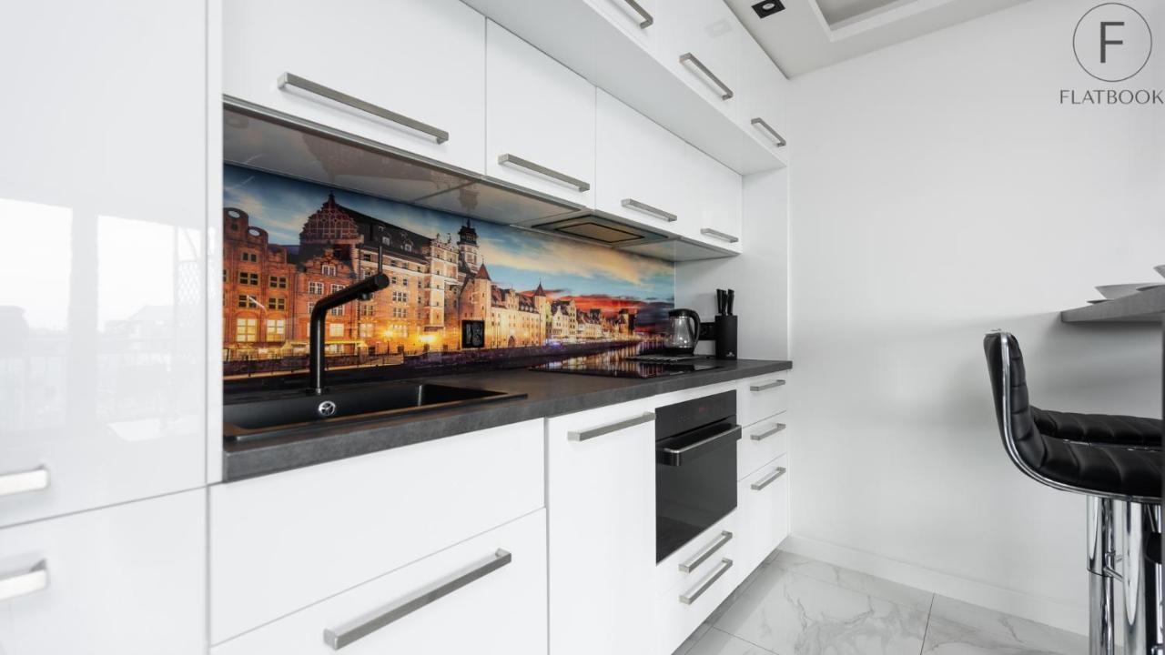 Flatbook Apartments Waterlane Island Spa With Riverview Gdansk Luaran gambar