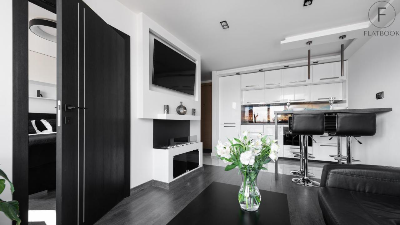 Flatbook Apartments Waterlane Island Spa With Riverview Gdansk Luaran gambar